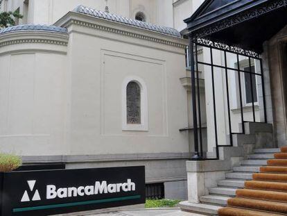 Sede de Banca March, en el barrio de Salamanca de Madrid.