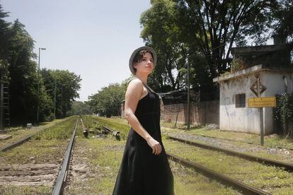 Betina González retratada en el barrio Palermo de Buenos Aires en 2014.
