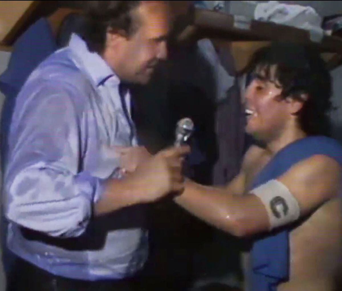 Giampiero Galeazzi, e il ‘commentatore’ de Maradona |  deportato