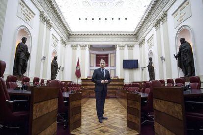 El diputado general de Álava, Javier de Andrés.