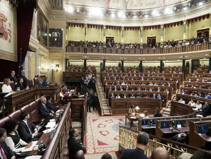 Sesión constitutiva de la XIII Legislatura del Congreso de los Diputados.