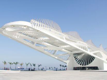 El Museu do Amanha, en Río de Janeiro, fue proyectado por Calatrava.