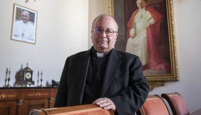 El arzobispo Charles Scicluna, secretario adjunto de la Congregación para la Doctrina de la Fe. 