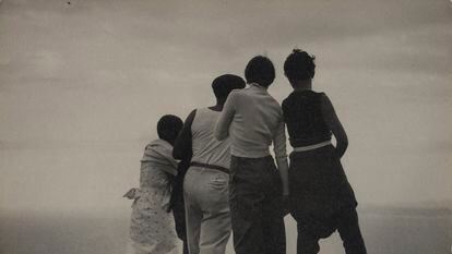 Fotografia sense títol de Mey Rahola, feta a la Costa Brava entre 1933 i 1936.
