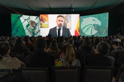 Mensaje del presidente de VOX España Santiago Abascal.