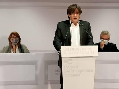 L'expresident de la Generalitat Carles Puigdemont.