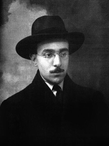 Fernando Pessoa a los 26 años, en 1914.