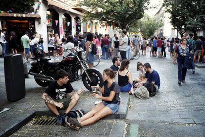 Fiestas de San Cayetano el año pasado en Embajadores.