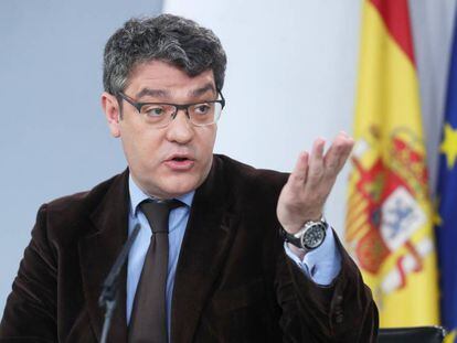 El ministro de Energ&iacute;a &Aacute;lvaro Nadal el pasado viernes 