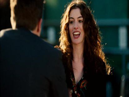 Escena de la película 'Amor y otras drogas' con Anne Hathaway y Jake Gyllenhaal