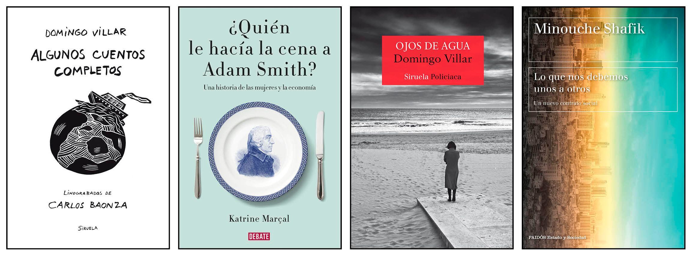 Libros recomendados por Nadia Calviño, Yolanda Díaz, Teresa Ribera y María Jesús Montero.