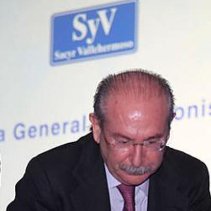 Manuel Manrique y Luis del Rivero, presidente y expresidente de Sacyr, respectivamente