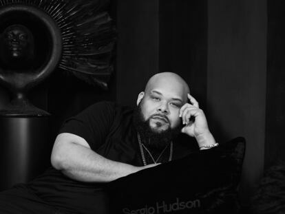 El diseñador Sergio Hudson