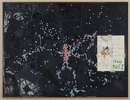 'Slice' (2020), de Jasper Johns.