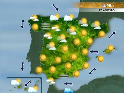 Se esperan nubes en el norte y sol en el sur peninsular