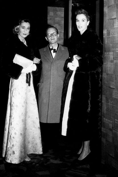 Jean Murray Vanderbilt, Barbara 'Babe' Paley, Truman Capote