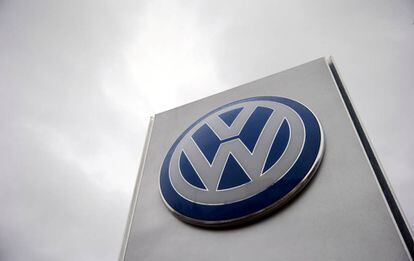 El logotipo de Volkswagen en Londres