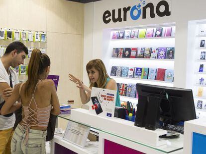 La primera tienda de Eurona, abierta en Castelldefels (Barcelona).