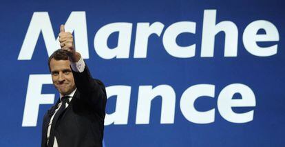 El candidato Macron ha obtenido el 23,11% en la primera vuelta.