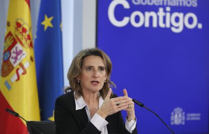 Vicepresidenta de la Transición Ecológica, Teresa Ribera.
