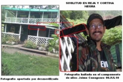 Imágenes de las FARC en Venezuela capturadas en eltiempo.com.