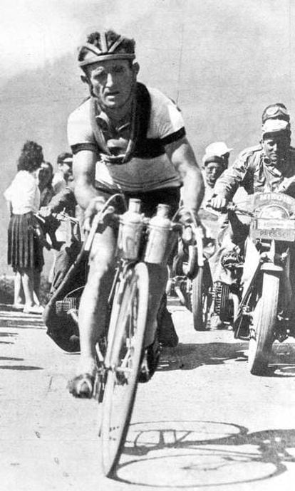 Robic, en el Tour de 1947,
