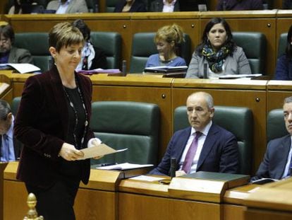 Arantza Tapia a punto de comenzar una intervenci&oacute;n