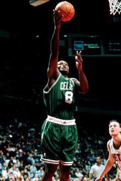 Antoine Walker, cuando jugaba con Boston Celtics