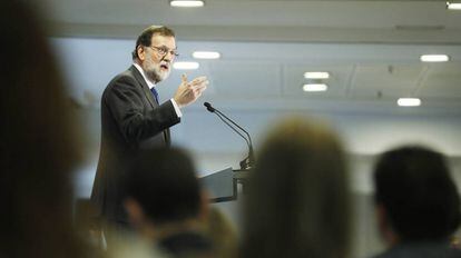 El presiente del Gobierno, Mariano Rajoy.