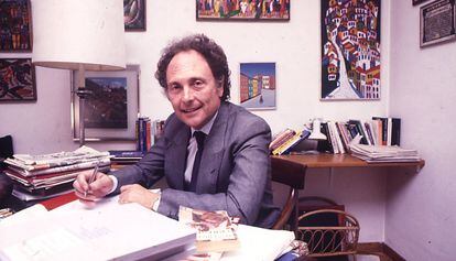 Eduard Punset, el 1985.