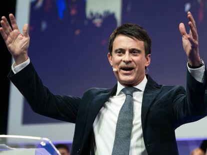 El candidato a la alcaldía de Barcelona, Manuel Valls.