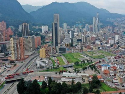 Una vista aérea de Bogotá (Colombia) el pasado 23 de marzo. 