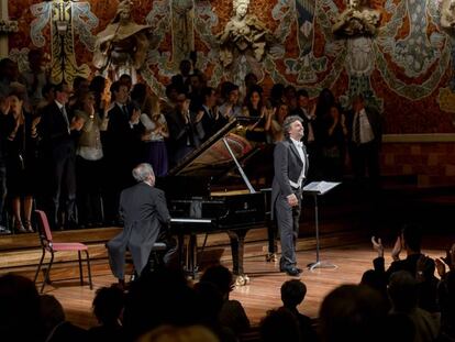 Concert de Jonas Kaufmann al Palau de la Música.