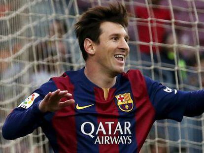 El jugador del Barcelona, Leonel Messi