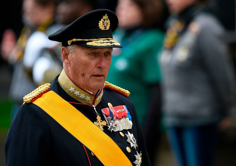 El rey Harald V de Noruega, en una imagen de mayo de 2020 tomada en Luxemburgo.