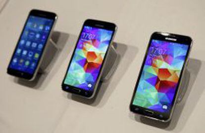 Nuevo Galaxy S5 de Samsung, durante el &uacute;ltimo Mobile World Congress.