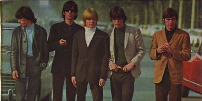 Portada del disco &#039;(I can&#039;t get no) Satisfaction&#039; de la banda The Rolling Stones.