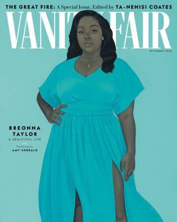 Portada de 'Vanity Fair' de septiembre, con un retrato de Breonna Taylor por Amy Sherald.