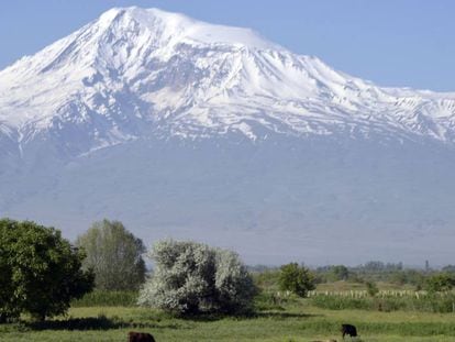 Monte Ararat, en Armenia.