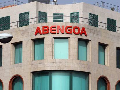 Sede de la empresa Abengoa en Madrid, en el Paseo de la Castellana.
