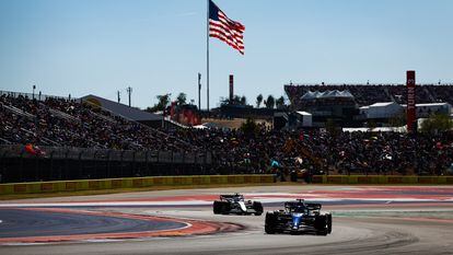 Imagen del Gran Premio de Estados Unidos en Austin, Texas, el 22 de octubre de 2022.