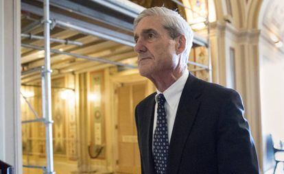 El fiscal especial Robert Mueller, el pasado julio, en una de sus escasas apariciones públicas
