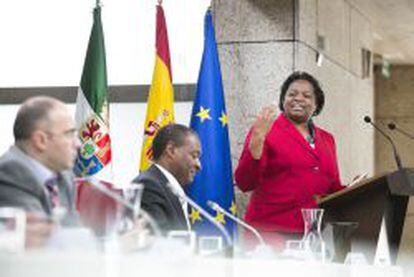 Filomena Malelane, consejera comercial de la Embajada de Mozambique en Lisboa.