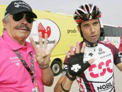 Jaime Mir, a la izquierda, con 