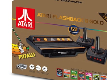 Nueva consola Atari Flashback 8 Gold, pura nostalgia con mandos inalámbricos