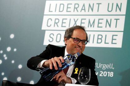 El presidente de la Generalitat, Quim Torra.