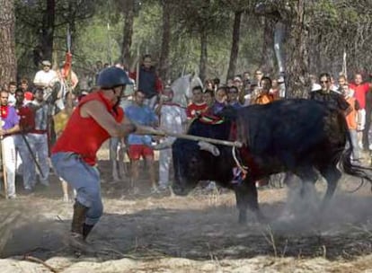 El salmantino José Ángel González ganó el derecho a matar al toro <i>Enrejado.</i>