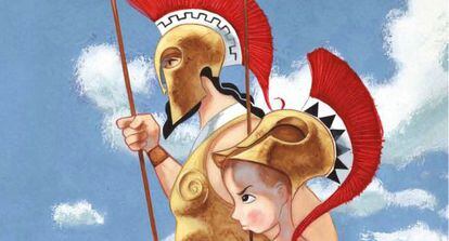 Ilustración para ‘El pequeño hoplita’, de Arturo Pérez-Reverte.