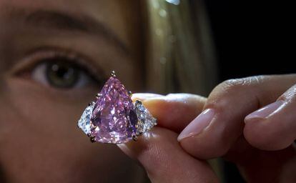 El diamante ‘Fortune Pink’.