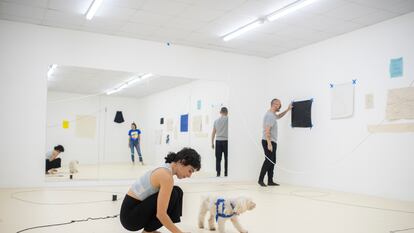 Exposición 'Bailables', de Erina Libertad en el Espacio Cero_Uno, en Costa Rica.